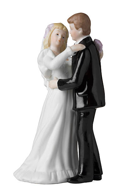 istock Vintage Wedding Cake Dolls 477805124
