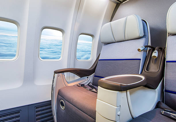 istock Aircraft seats and windows 477807400