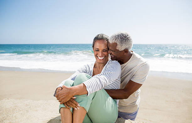 istock Senior couple laughing and having fun 477812389