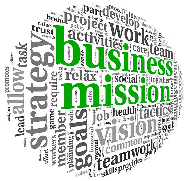 istock Business mission concept in word tag cloud 477813871