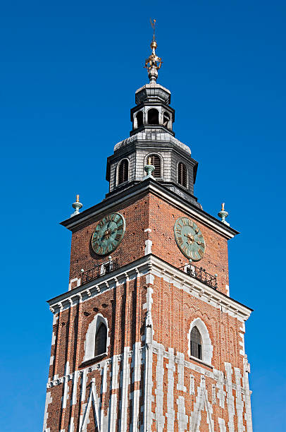 istock Town hall tower in Krakow 477815208