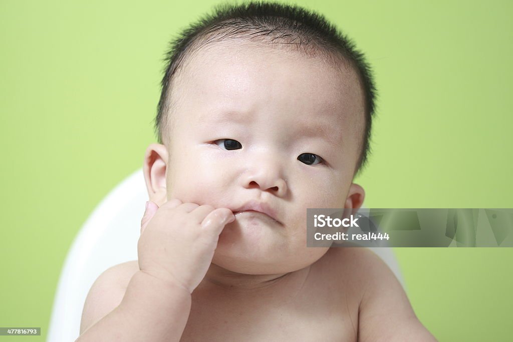 Carino bambino asiatico - Foto stock royalty-free di 2-5 Mesi