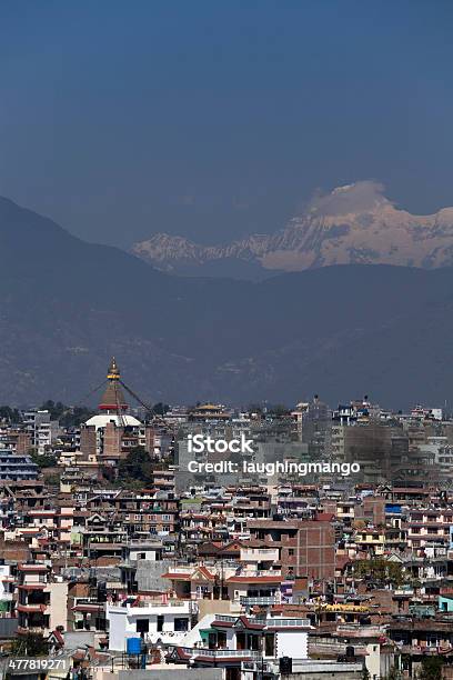 Stupa De Bodnath Katmandu Vale Nepal - Fotografias de stock e mais imagens de Ao Ar Livre - Ao Ar Livre, Arquitetura, Bagmati