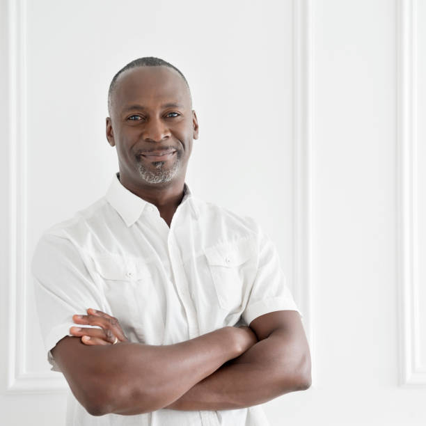 istock Afro Caribbean Mature Man Portrait 477819975
