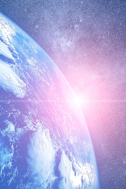 istock Earth and deep universe - sunrise 477820506