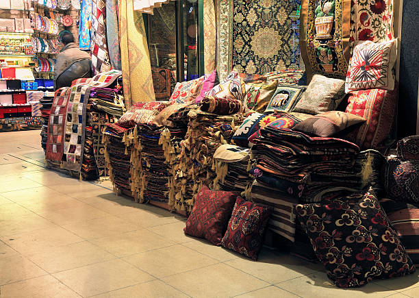istock Turkish Carpet World Grand Bazaar,  Istanbul, Turkey 477820547