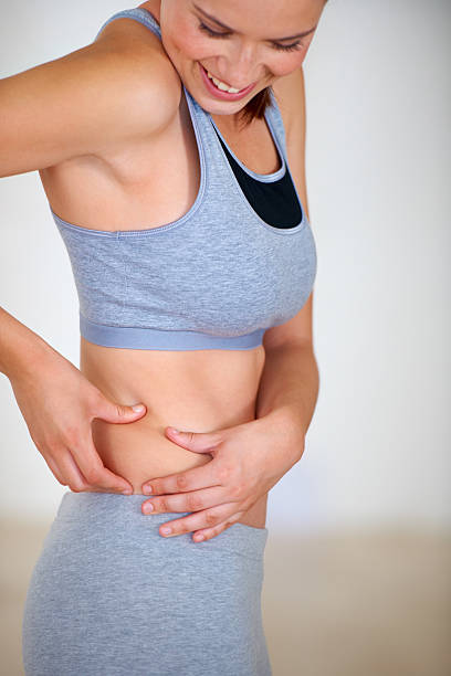 istock Loving her love handles 477825139