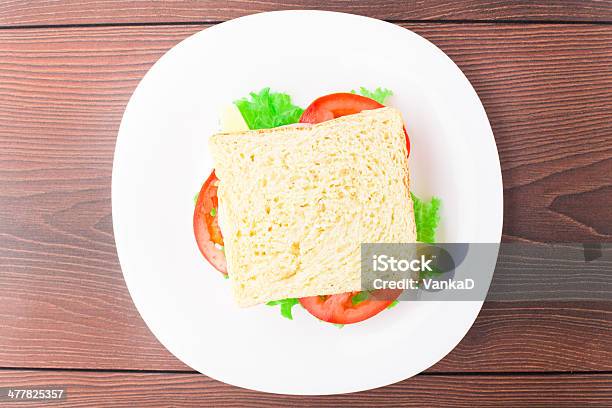Sandwich Mit Schinken Käse Und Tomaten Stockfoto und mehr Bilder von Braun - Braun, Brotsorte, Feinkostgeschäft