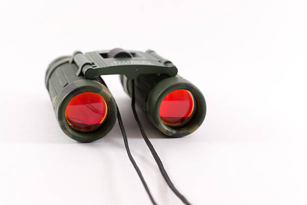 istock Closeup of Camouflage Style Binoculars 477828626