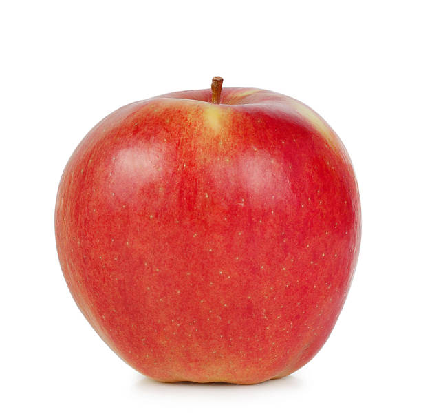 istock Red juicy ripe apple 477829845