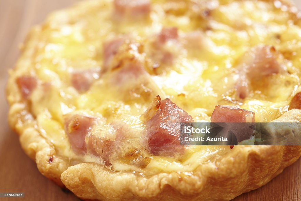 quiches lorraines Bacon Stock Photo