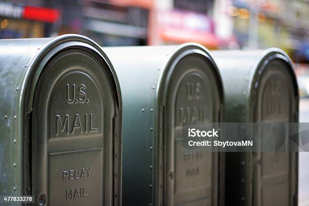 Outdoors Mailboxes Stock Photo - Download Image Now - Postal Worker, United States Postal Service, Post Office