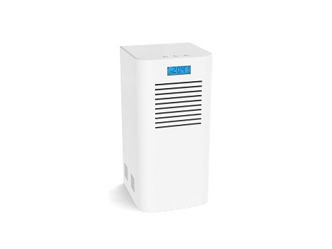 air-conditioner 3d render image