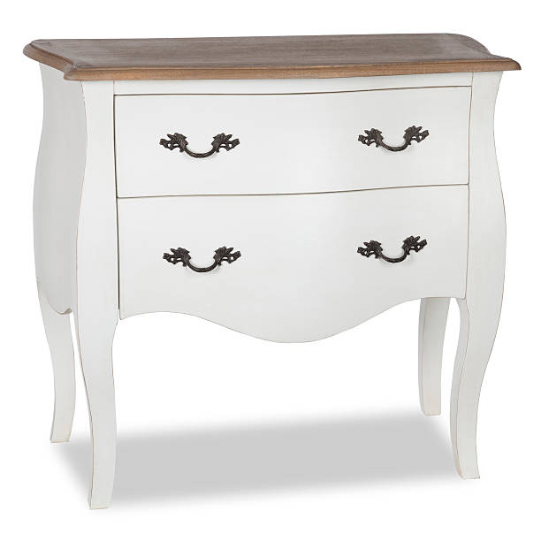 istock Old Fashion Console Table With Drawers Isolated 477835097