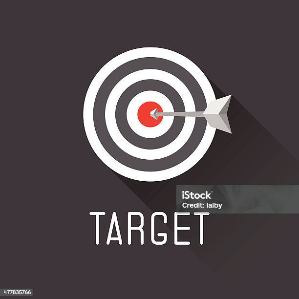 Basic Target Picture Target Concept Stock Illustration - Download Image Now - 2015, Accuracy ...
