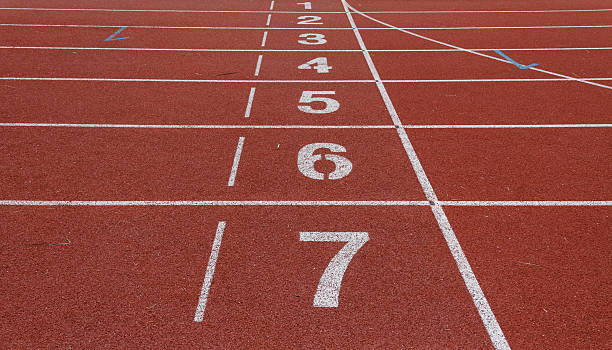 istock Number of running track 477835829