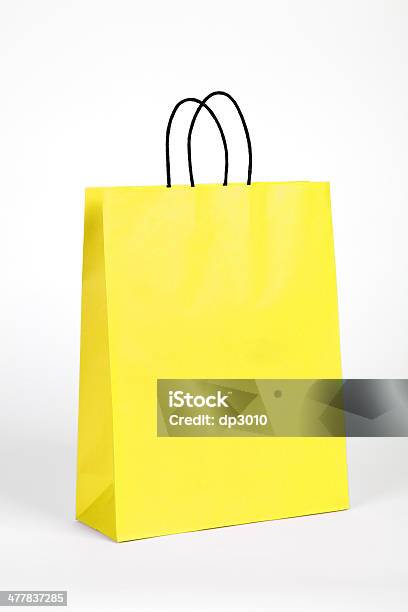 黄色のショッピングバッグ - カットアウトのストックフォトや画像を多数ご用意 - カットアウト, コンセプト, バッグ