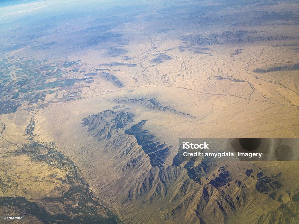 mobilestock Luftaufnahme der Landschaft - Lizenzfrei Agrarbetrieb Stock-Foto