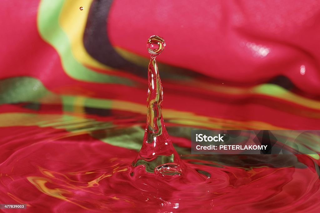 Figuras de água, salpicos de água - Royalty-free Abstrato Foto de stock