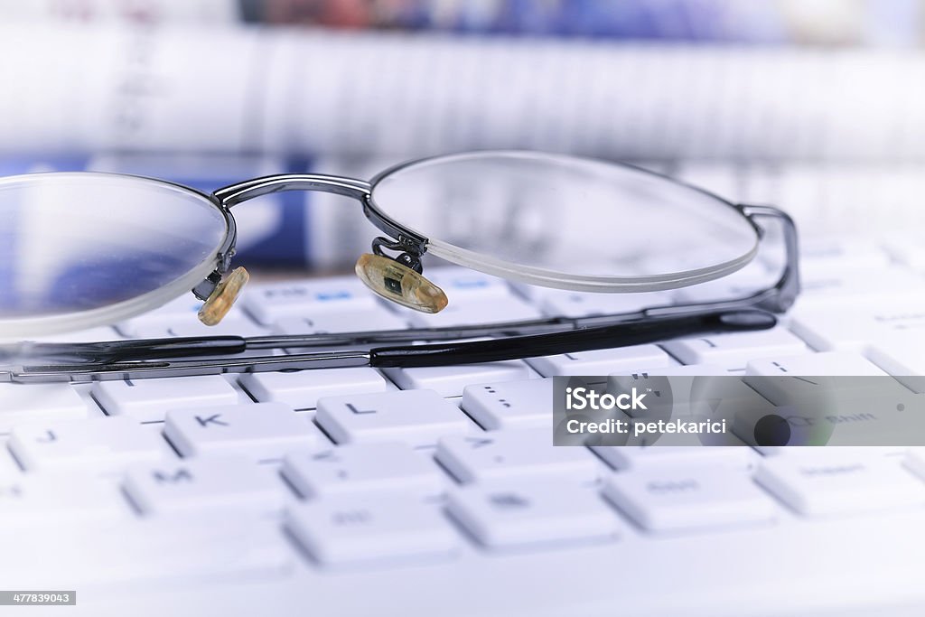 Tageszeitung - Lizenzfrei Bildschärfe Stock-Foto