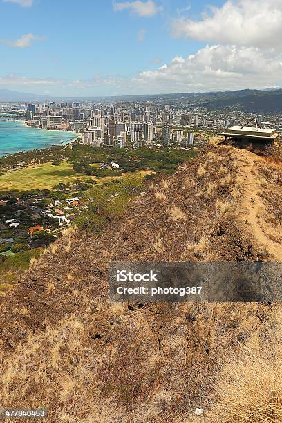 Spiaggia Di Waikiki Honolulu Hawaii - Fotografie stock e altre immagini di Acqua - Acqua, Albergo, Ambientazione esterna