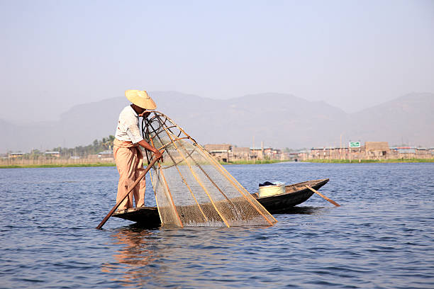 istock Fisherman, Inle Lake, Myanmar (Burma) 477840803