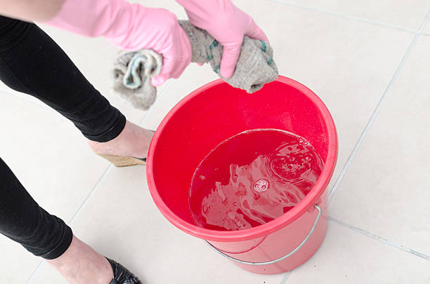 istock Wringing of floorcloth 477841010