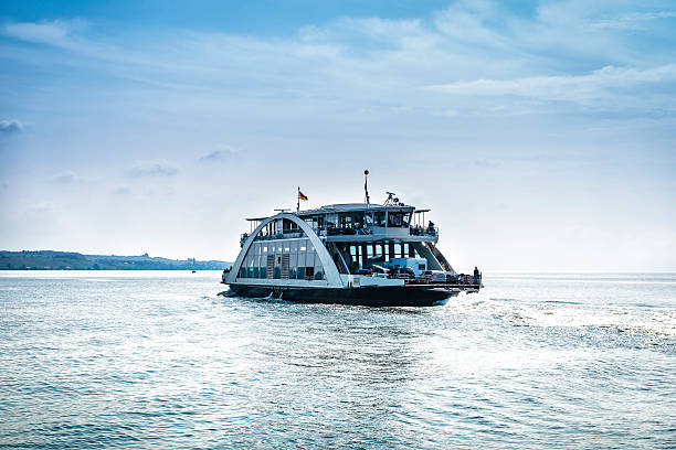 istock Car ferry on the lake Constance (Bodensee) horizontal. 477841346