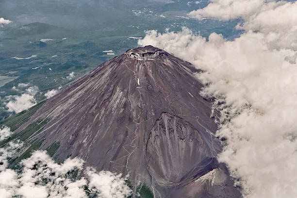 富士山の夏 - caldera ストックフォトと画像