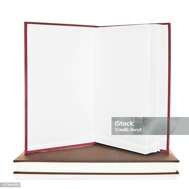Open Book Stock Photo - Download Image Now - Antique, Blank, Book