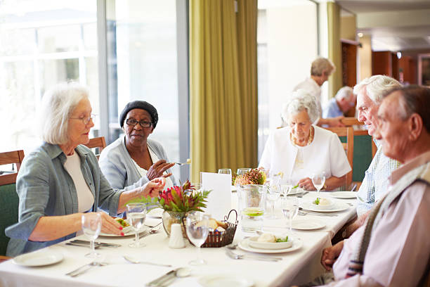 istock Making new friends in her retirement 477848625