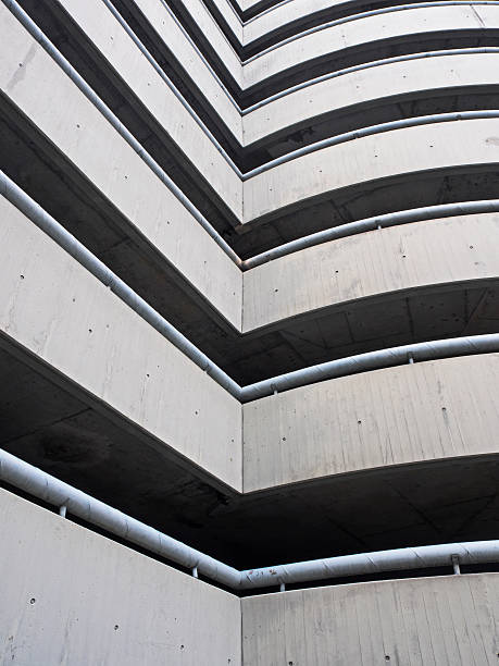 istock Parking ramp, multi-storey car park 477851038