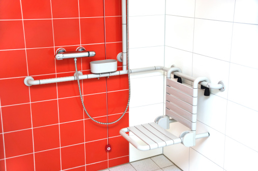 shower for disabled handicapped people