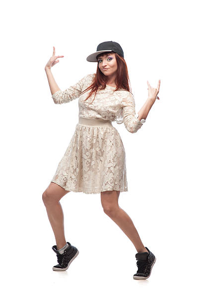 istock cheerful girl hip-hop dancer 477852379
