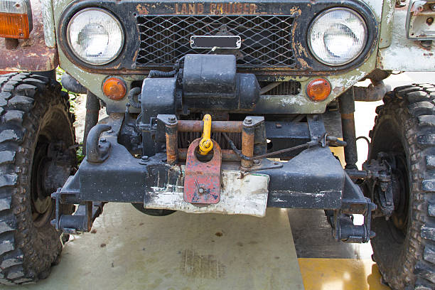 istock The front of an old jeep 477852674