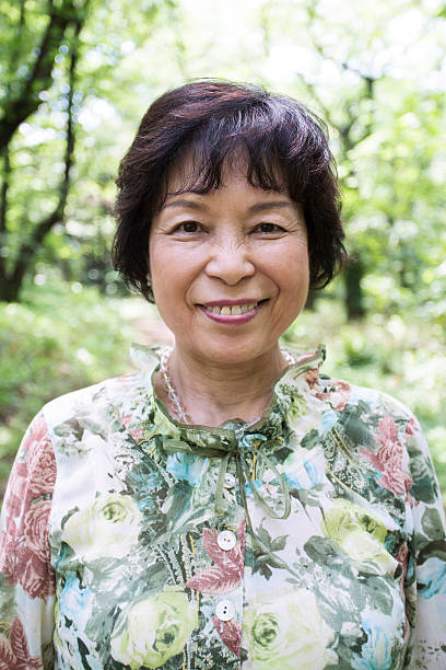 istock Smiling Japanese Senior Woman 477853418