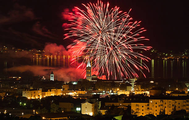 istock Fireworks over the City 477855993