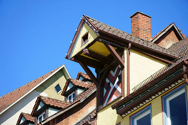 istock View on Rooftops of the old german town Rottweil 477856728
