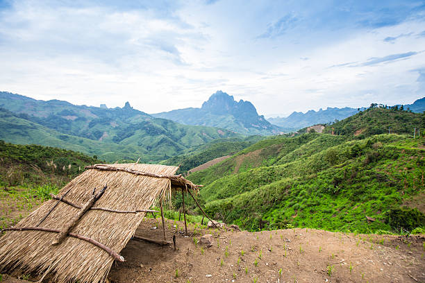 istock Mountain landscape northern in Lao 477857043