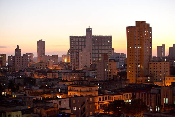 istock Cuba. Night Havana. The top view 477857446