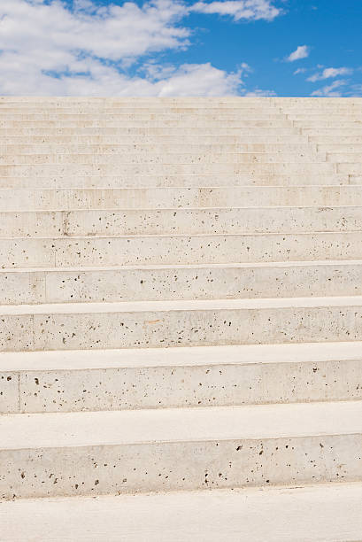 istock Concrete Steps Leading Up toward Sky or Stairway to Heaven 477857485