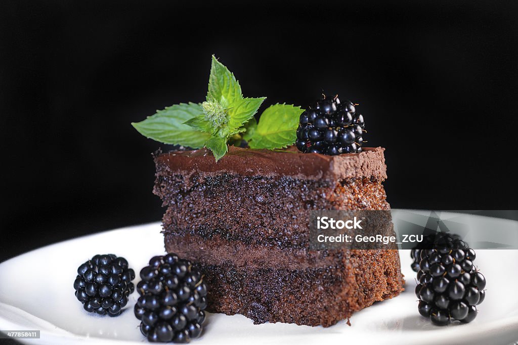 Bolo de Chocolate - Foto de stock de Assado no Forno royalty-free