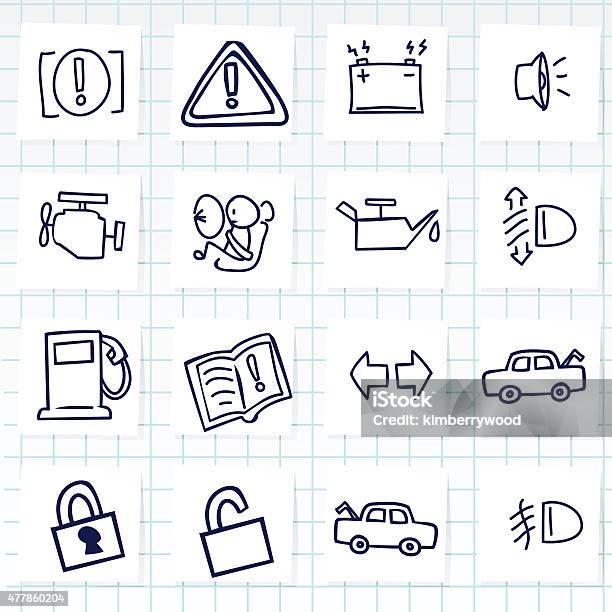Car Icon Stock Illustration - Download Image Now - Car, Heat - Temperature, Battery