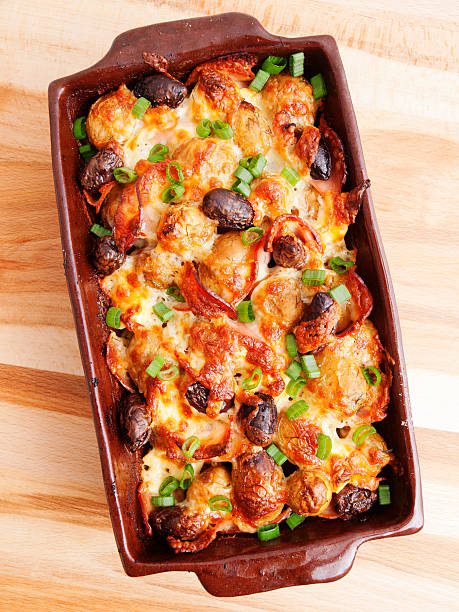istock Potato casserole with olives 477860561
