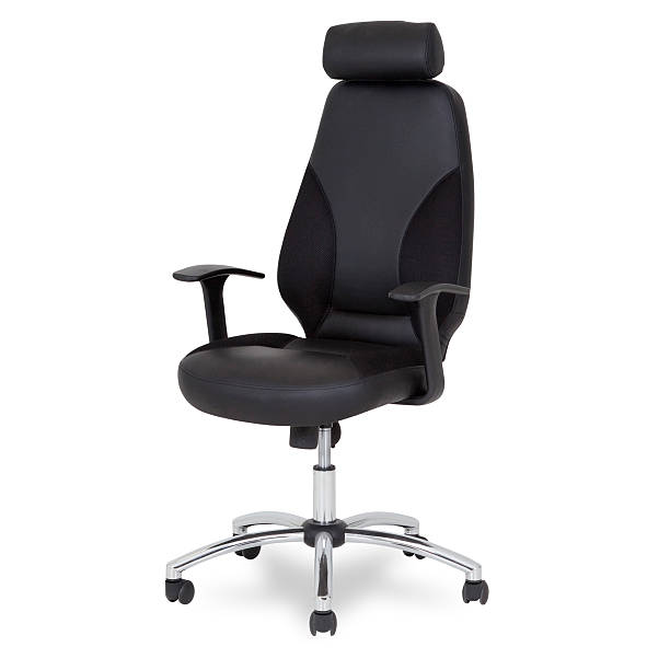 istock Modern Leather Office chair Isolated 477861607