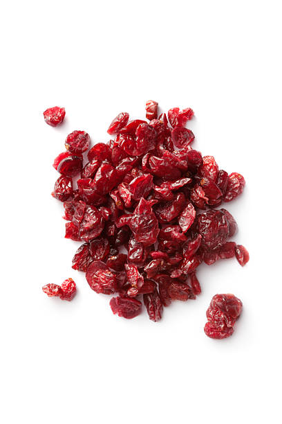 nüsse: getrocknete cranberries - getrocknete speise stock-fotos und bilder