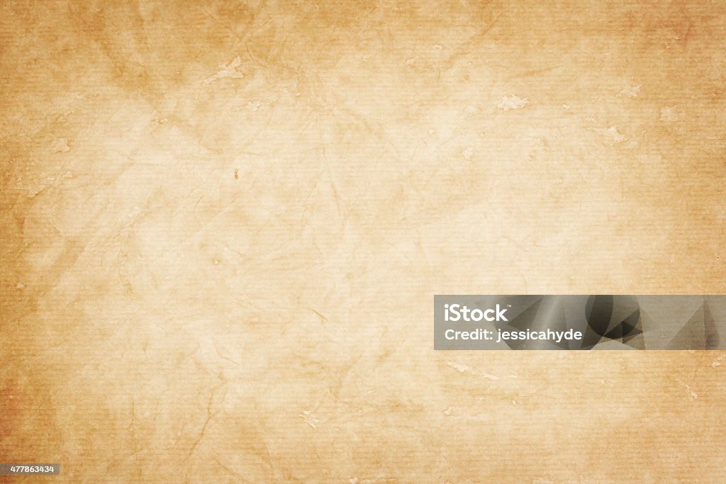 old  kraft paper texture or background old  kraft paper texture or background with vignette borders Old Stock Photo