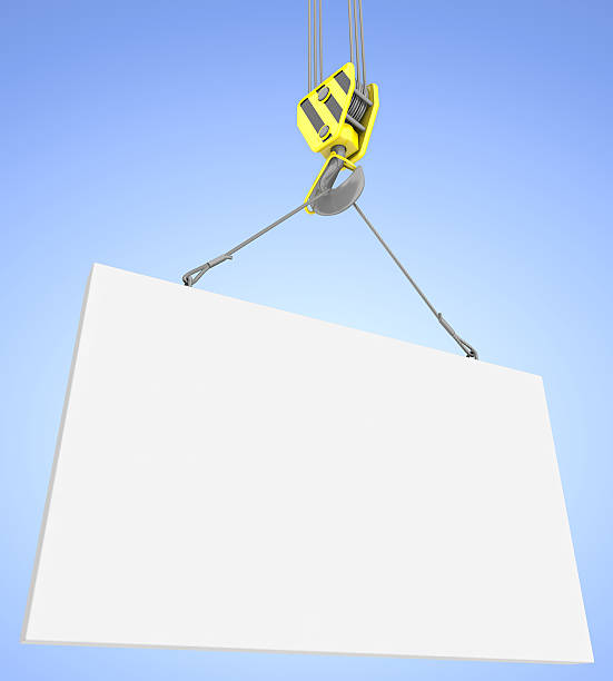 istock Construction crane on the background of blue sky. 477863618