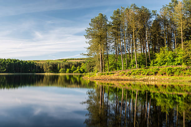 istock Calm Panoramic View Of Entwistle Forest Reservoir. 477863798