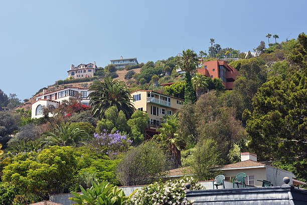 istock Ocean View Houses in Malibu 477864449